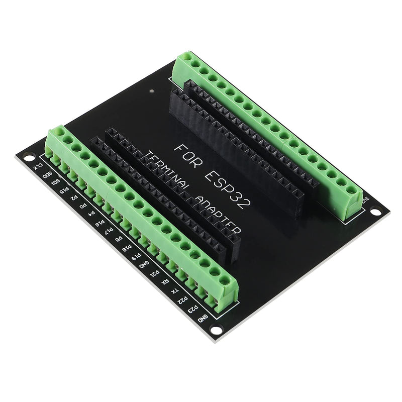  [AUSTRALIA] - 5PCS ESP32 Breakout Board GPIO 1 into 2 Compatible with 38 Pins ESP32S ESP32 Development Board 2.4 GHz Dual Core WLAN WiFi + Bluetooth 2-in-1 Microcontroller ESP-WROOM-32 Chip for Arduino