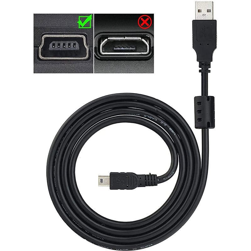  [AUSTRALIA] - 5ft Replacement UC-E4 UC-E5 UC-E15 USB Data Transfer Charging Cable Compatible with Nikon Digital SLR DSLR D300 D3000 D300S D3100 D3S D3X D40 D50 D70 D70s D80 D90 D100 D4 D4S D600 D610 D700 D7000