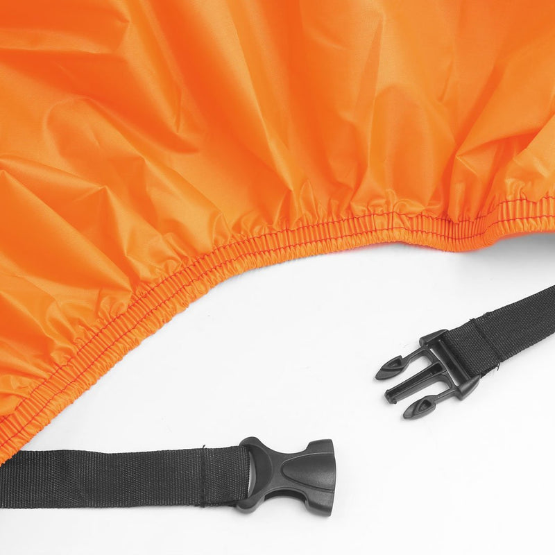  [AUSTRALIA] - uxcell XXL 180T Rain Dust Protector Black+Orange Scooter Motorcycle Cover 104" for Honda Victory Kawasaki Yamaha Suzuki Harley Davidson