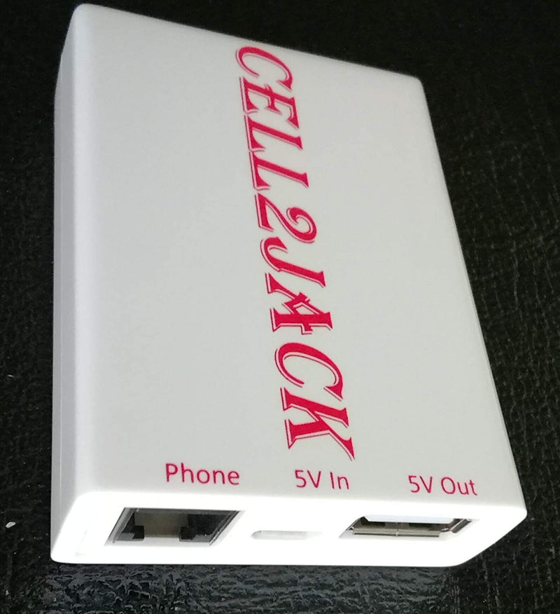 Cell2jack - Cellphone to Home Phone Adapter - Make and Receive Cell Phone Call on Your landline Phone Free - LeoForward Australia