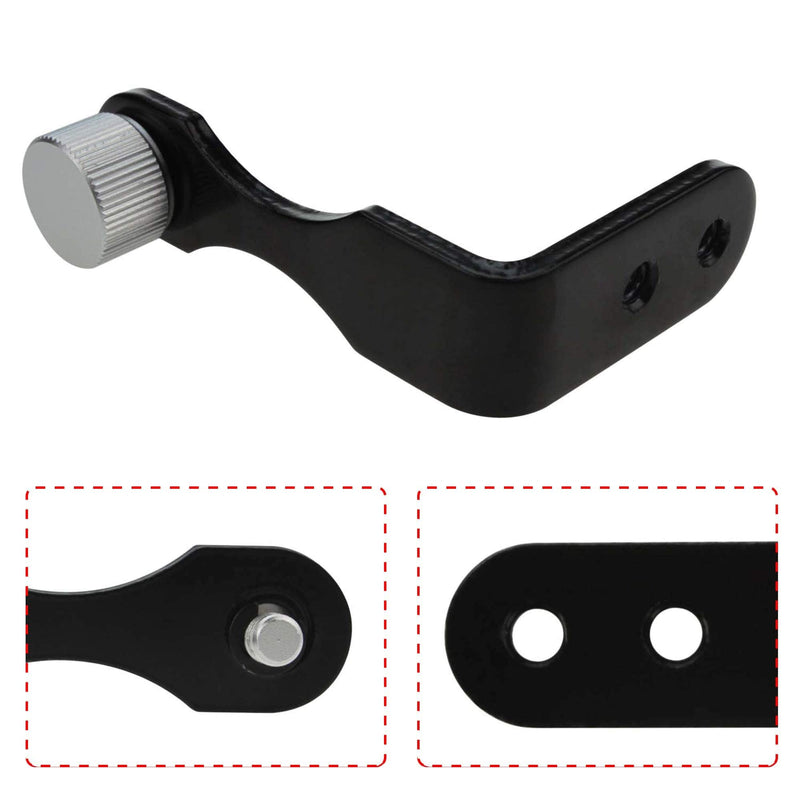  [AUSTRALIA] - Astromania Universal L Type Metal Binocular Tripod Adapter for Binocular and Minocular - Black