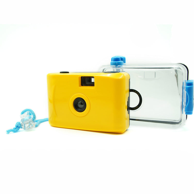  [AUSTRALIA] - Generic Film Camera,135Film Camera,Use 35mm Film,Reusable(Yellow) yellow