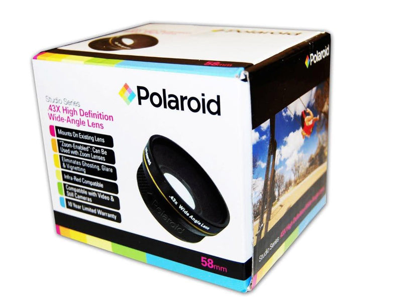  [AUSTRALIA] - Polaroid . Studio Series .43X HD Wide Angle Lens 58mm