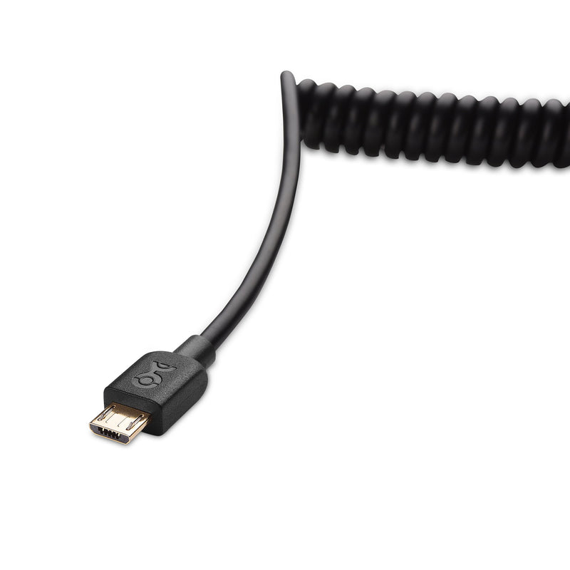 Cable Matters 2-Pack Coiled USB Cable (Coiled Micro USB to USB 2.0) 2-4 Feet - LeoForward Australia