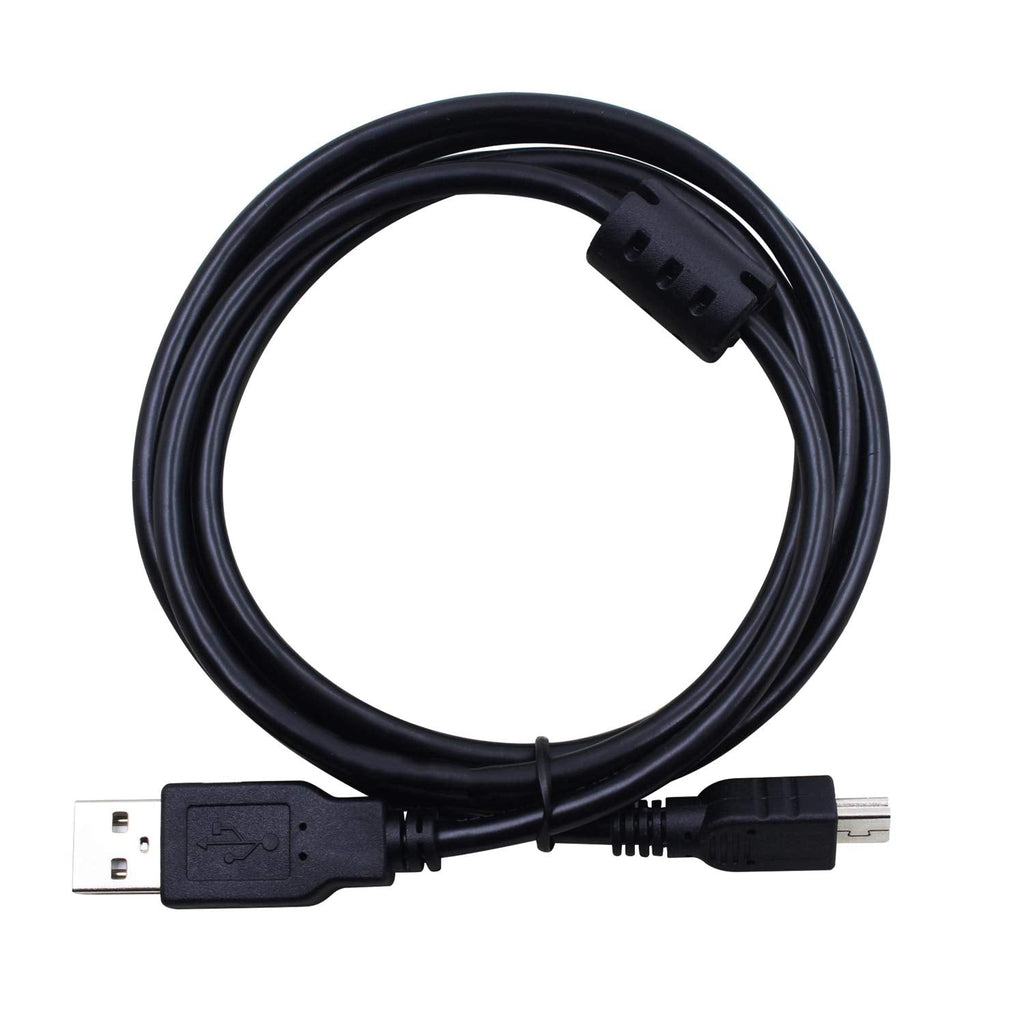  [AUSTRALIA] - Replacement Camera UC-E4 UC-E15 UC-E19 USB Cable Photo Transfer Cord Compatible with Digital SLR DSLR D600 D610 D7000 D3S D300S D3000 D3X D90 D700 D60 D3 D300 D40X D40 and More (1.5m/Black)