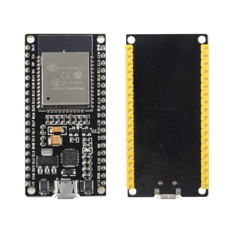  [AUSTRALIA] - 3PCS ESP32 38Pin Development Board ESP-32S Microcontroller Processor Integrated 2-in-1 Microcontroller ESP-WROOM-32 Chip WiFi NodeMCU-32S ESP-WROOM-32 Compatible with Arduino IDE