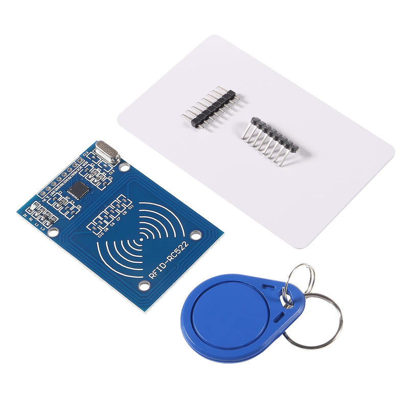  [AUSTRALIA] - Alinan 6pcs RFID Kit Radio Frequency IC Card Induction Sensor Module MFRC-522 with S50 Blank Card and Key Ring for Arduino Raspberry Pi