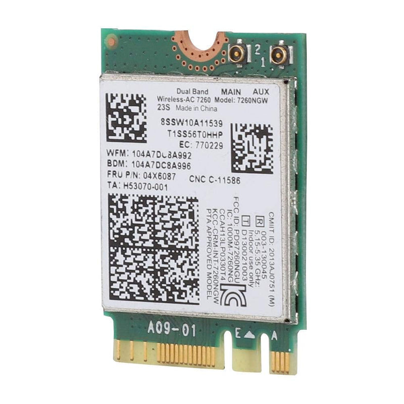  [AUSTRALIA] - Intel Dual Band Wireless AC 7265 802.11ac Network Card,For intel 7260AC 7260NGW,Dual Band WiFi,for T Series Y Series X Series W Series Laptops