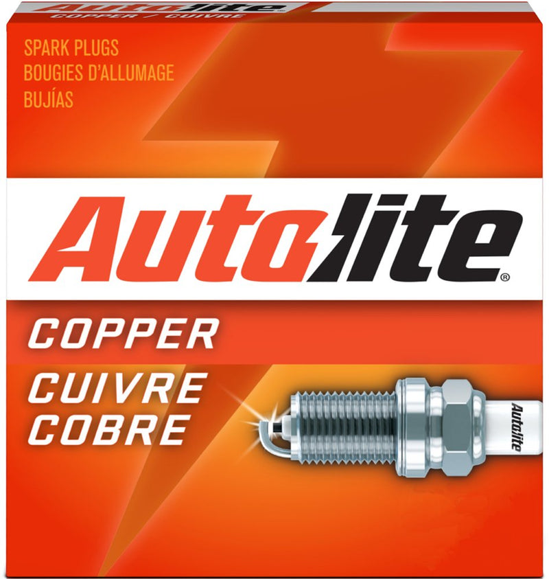 Autolite 65 Copper Resistor Spark Plug, Pack of 1 - LeoForward Australia
