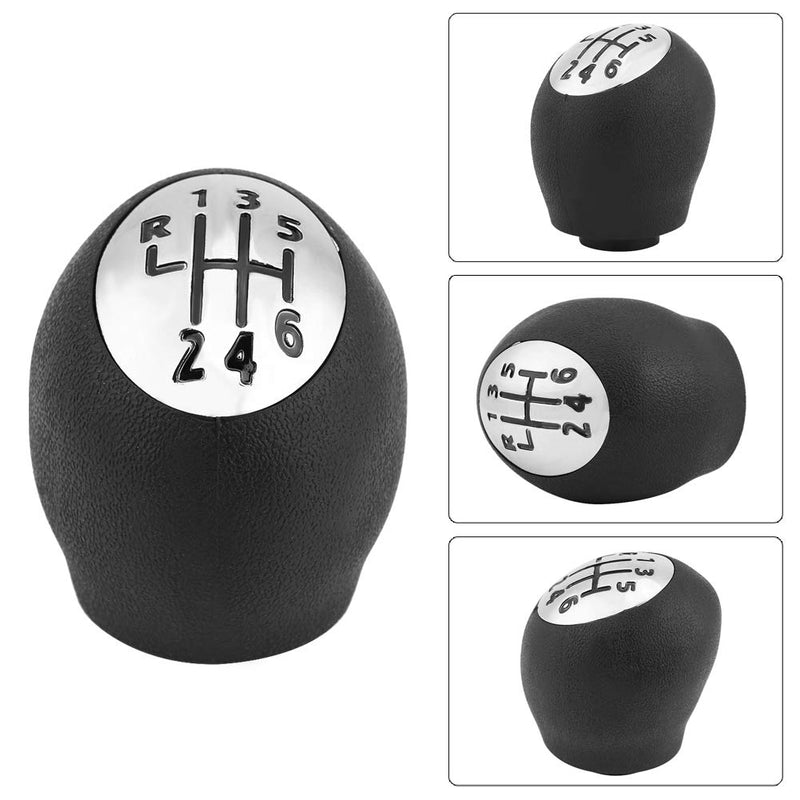  [AUSTRALIA] - Fydun Shift Knob Head 6 Speed Fit for Renault Vauxhall Opel Nissan Car Gear Shift Shifter Knob Stick Head 6 Speed for Renault Vauxhall Opel Nissan