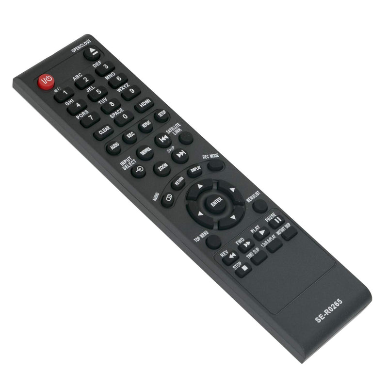 New SE-R0265 Replace Remote Control fit for Toshiba DVDR DVR DVD Video Recorder DFTV200 D-FTV200 DKR10 D-KR10 DKR10KU D-KR10KU DKR40 D-KR40 DKR40KU D-KR40KU DR400 D-R400 DR400KU D-R400KU DR410 D-R410 - LeoForward Australia