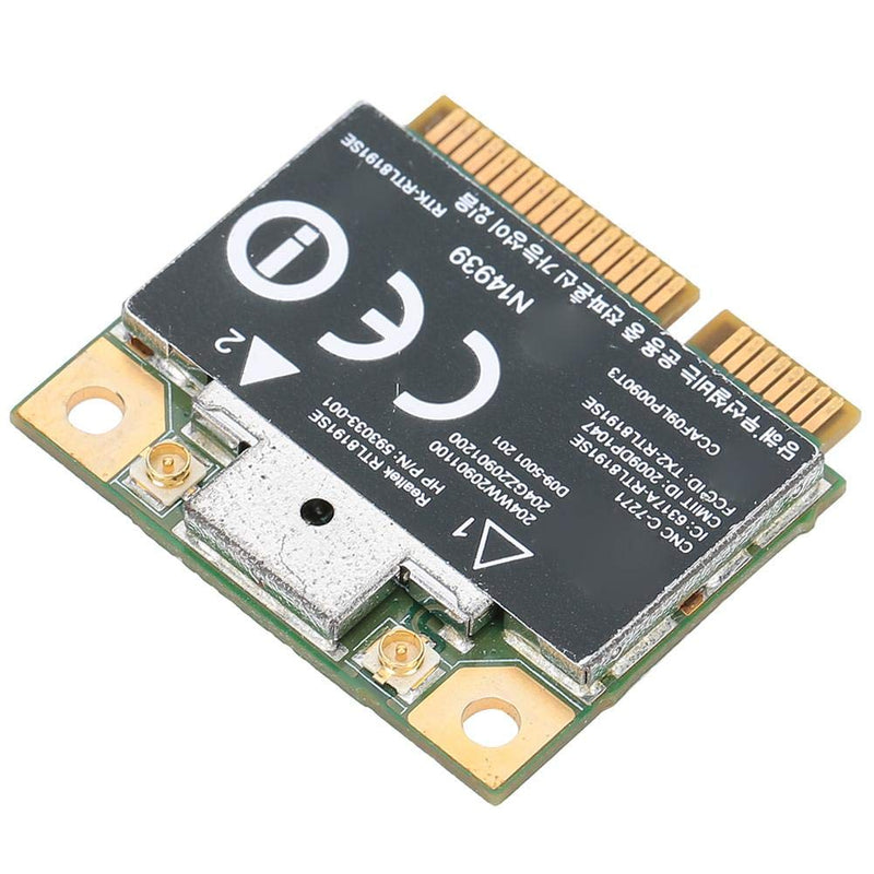  [AUSTRALIA] - ASHATA Laptop WiFi Network Card, for RealTek RTL8191SE Mini PCI E 300M Wireless Network Card 593533 001 for HP CQ42 G42 G72 Series,etc