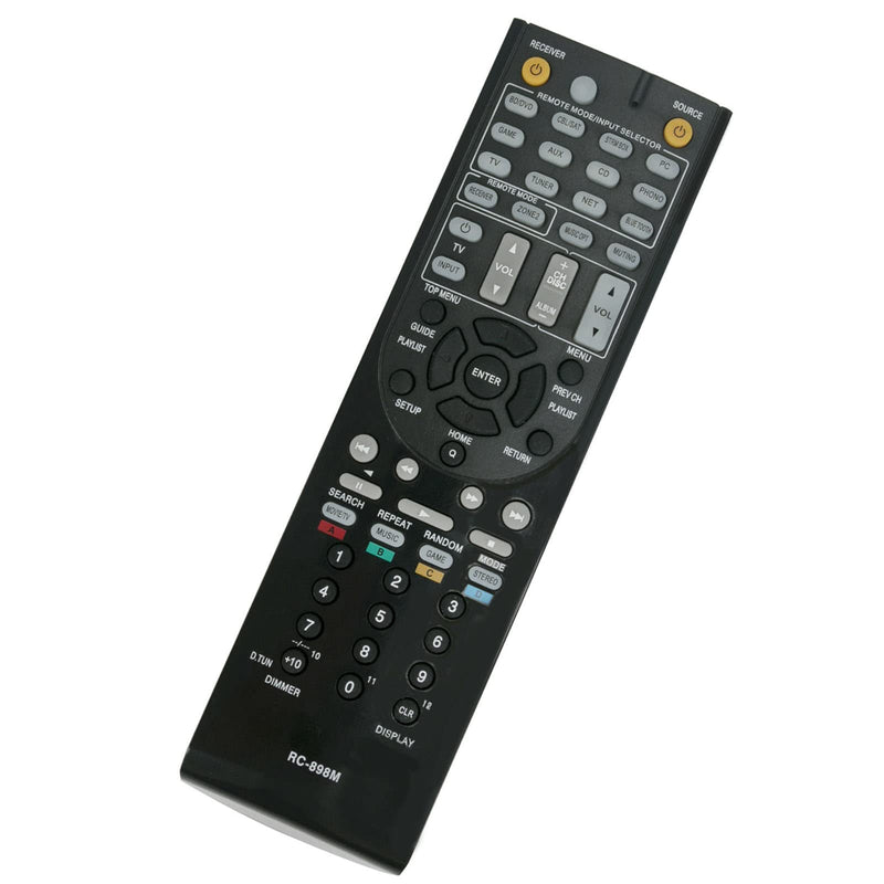  [AUSTRALIA] - New RC-898M RC898M Replace Remote Control Fit for Onkyo AV Receiver TX-NR747 TX-NR545 TXNR646 TX-NR646 TXNR545 TXNR747