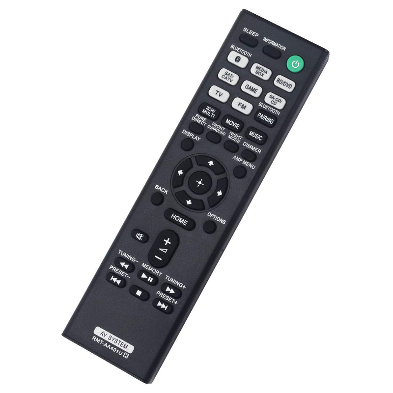 RMT-AA401U RMTAA401U Replace Remote Control fit for Sony Multi Channel AV Receiver STR-DH590 STR-DH190 STR-DH790 STR-DH401U STRDH590 STRDH190 STRDH790 STRDH401U Home Theater System - LeoForward Australia