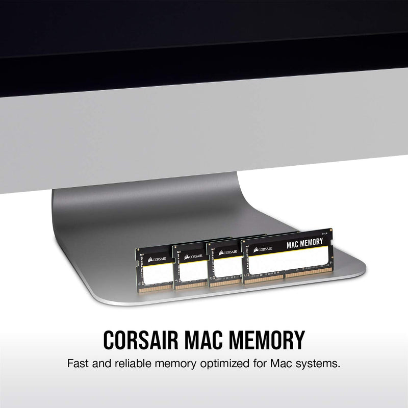  [AUSTRALIA] - Corsair CMSA8GX3M1A1600C11 Apple Certified 8 GB DDR3 1600MHz (PC3 12800) Laptop Memory 1.35V 8GB (1x8GB)