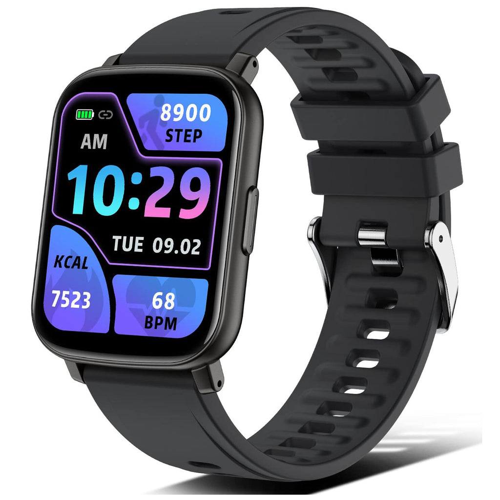  [AUSTRALIA] - Cillso Smart Watch, 1.69''Fitness Tracker for Men Women, Smartwatch Heart Rate/Sleep Monitor 24 Sports Modes Fitness Watch IP68 Waterproof, Pedometer/Notification Activity Tracker for Android iOS