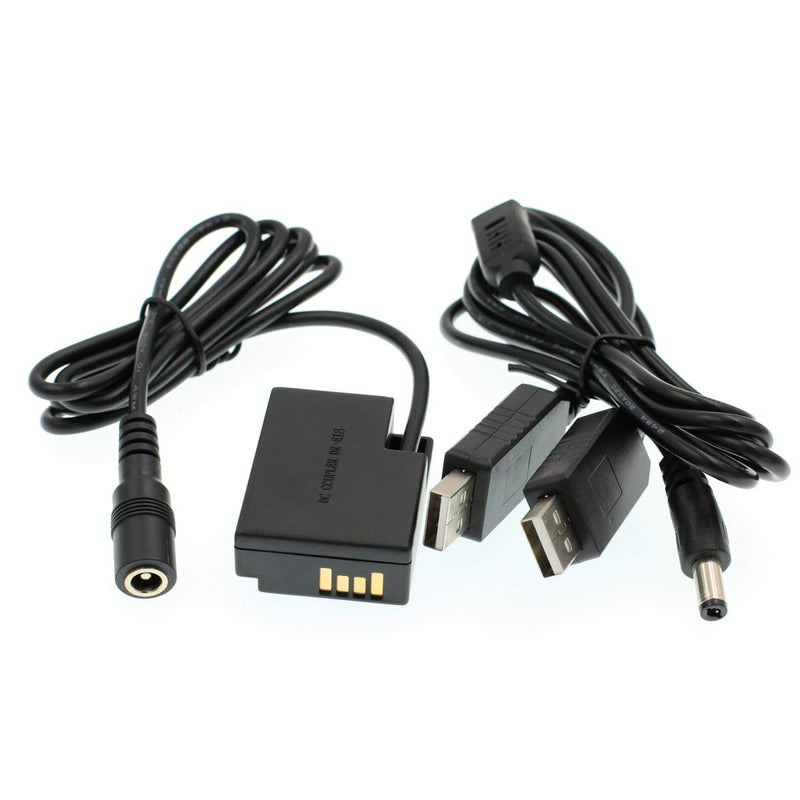  [AUSTRALIA] - DRRI DR-E18 DC Coupler Replacement ACK-E18 Power Adapter for Rebel T7i T6i T6s (E18- Dual USB)