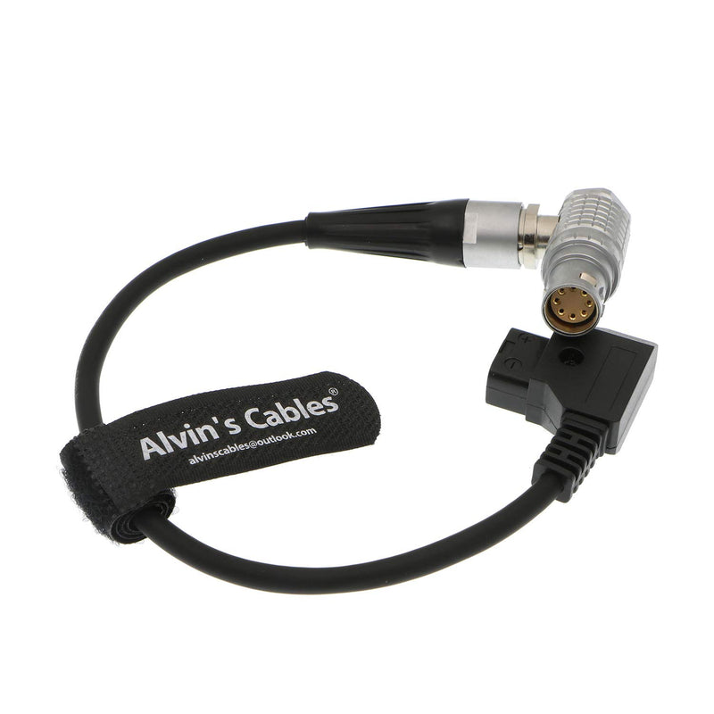 Alvin's Cables ARRI Alexa Mini D Tap Power Cable 8 Pin Female Right Angle to D Tap Male Right Angle 8 Pin Normal Cable 25CM - LeoForward Australia