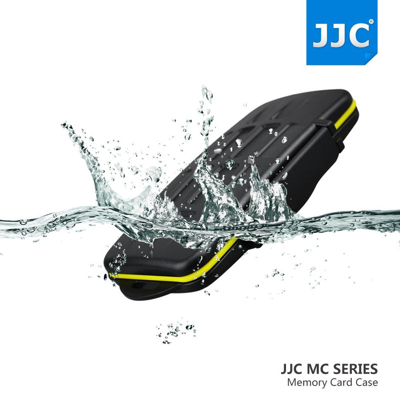  [AUSTRALIA] - JJC MC-SD12 Water Resistant Holder Storage Memory Card Case fits 12 SD Cards