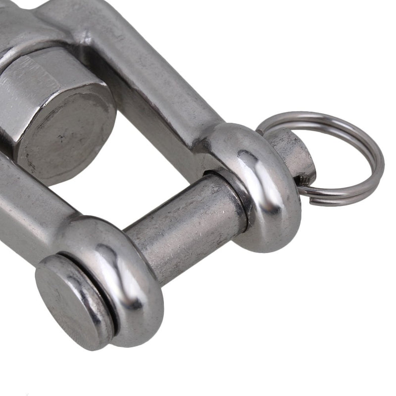 BQLZR 304 Stainless Steel American Type Swivel Lifting Clevis Chain Hook with Latch 1000KG Working Load Limit - LeoForward Australia