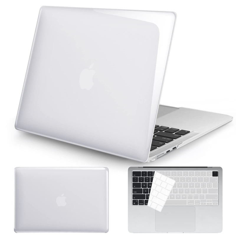  [AUSTRALIA] - Seorsok Compatible with MacBook Air 15 inch Case 2023 Release A2941 M2 Chip Liquid Retina Display Touch ID,Ultra Thin Laptop Plastic Hard Shell Case&Keyboard Cover,Crystal Clear