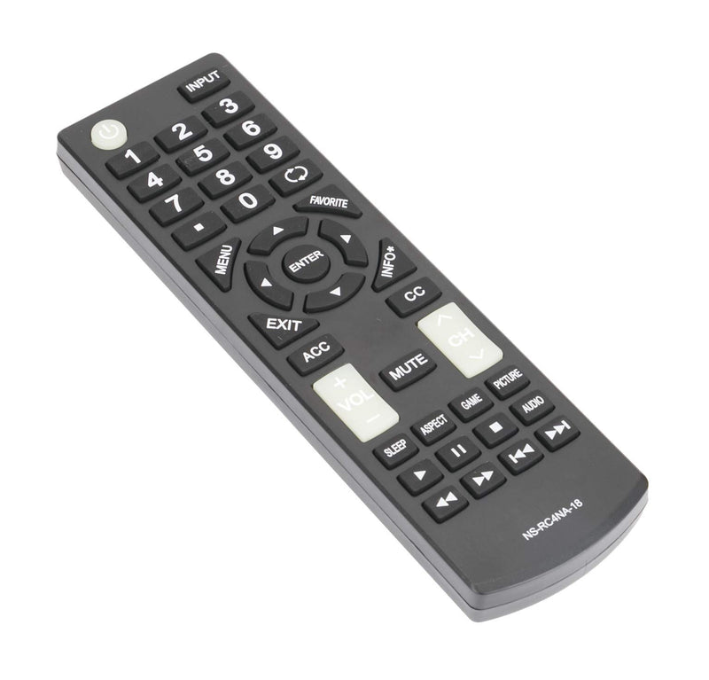 AIDITIYMI NS-RC4NA-18 Remote Control Replacement for Insignia TV NS-32D311NA17 NS-32D311MX17 NS-40D420NA18 NS-49D420NA18 NS-55D420NA18 NS-40D420MX18 NS-55D420MX18 NS-50D510NA17 NS-50D510MX17 - LeoForward Australia