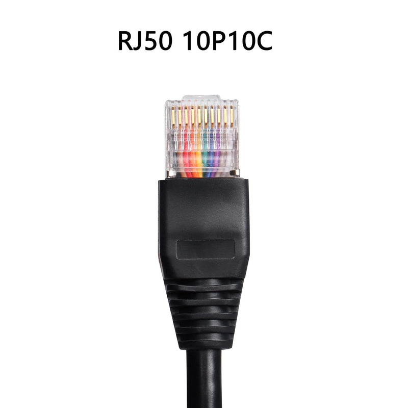  [AUSTRALIA] - CERRXIAN RJ50 10P10C Male to Male Extension Cable Extender for Router Modem Scanner (3m) 3m