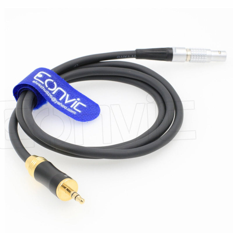  [AUSTRALIA] - Eonvic Audio Time Code Cable for Sound Devices ARRI Alexa Camera 3.5mm to 5pin Male Connector