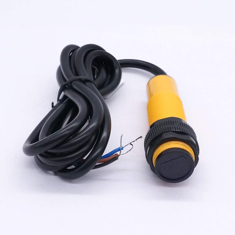 Taiss/ M18 Infrared Ray Diffuse Reflection Photoelectric Switch Sensor Optical Three Lines 6-36VDC PNP NO Proximity Switch Inductive Distance 10 cm E3F-DS10P1 - LeoForward Australia