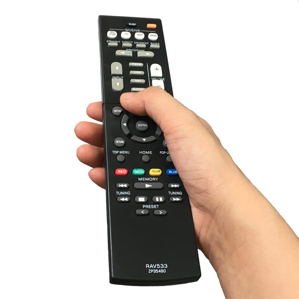  [AUSTRALIA] - Replacement Audio System Remote Control Compatible for Yamaha YHT-3920 YHT-3920UBL YHT-4930 YHT-4930UBL YHT-5920 YHT-5920UBL AV Receiver