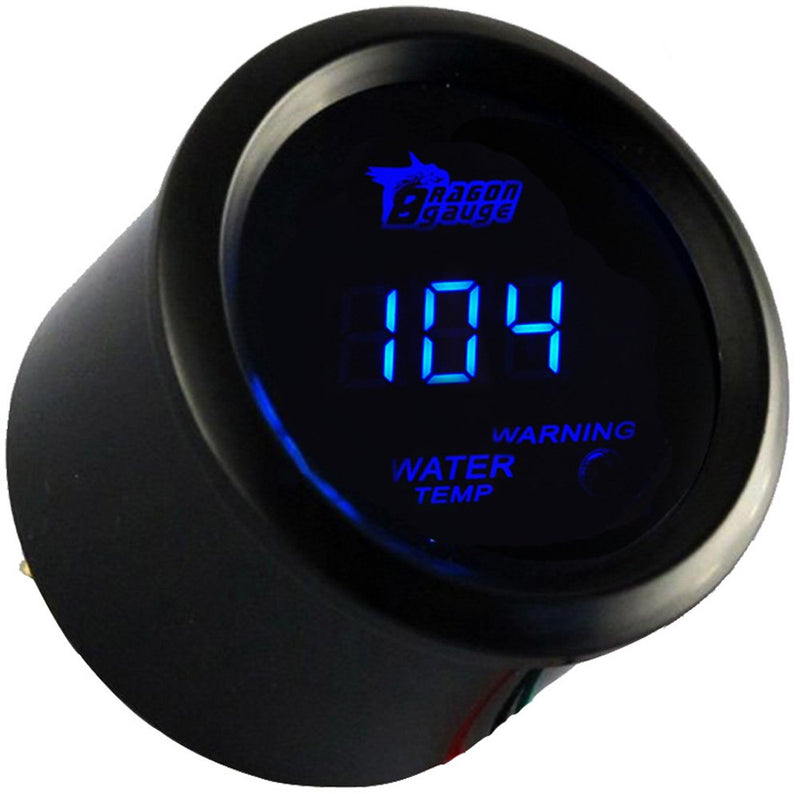  [AUSTRALIA] - ESUPPORT Car 2" 52mm Digital Water Temp Gauge Blue LED Fahrenheit F Water Temp F Gauge