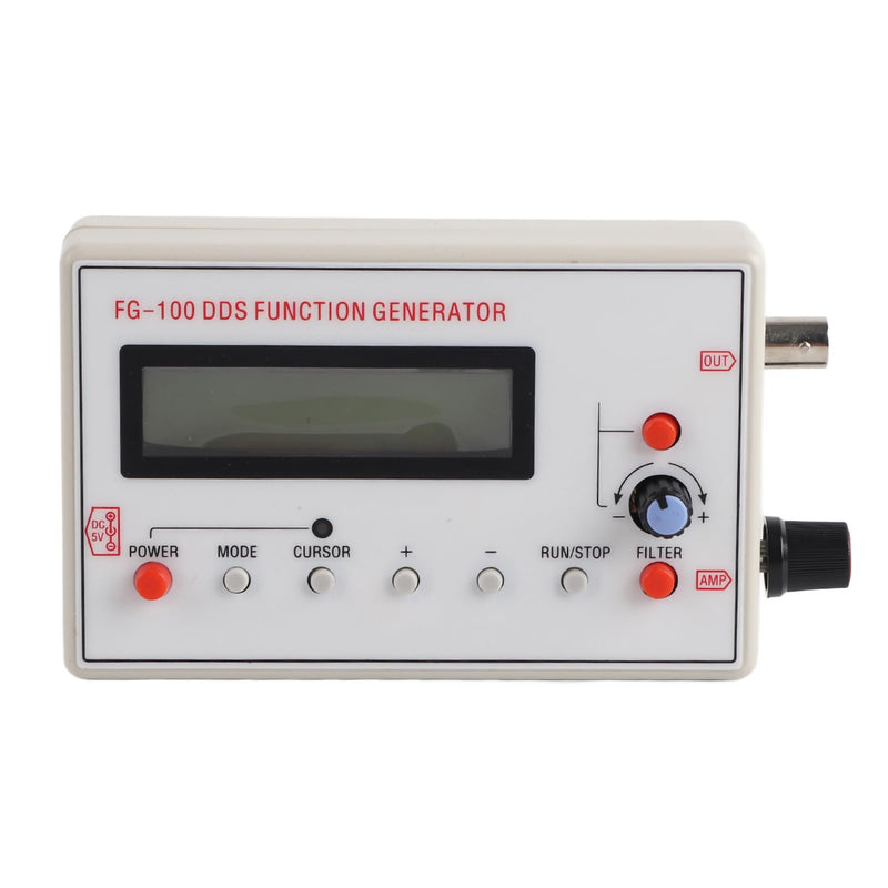  [AUSTRALIA] - Walfront FG-100 DDS function generator signal generator signal source generator measuring device sine frequency 1Hz ~ 500kHz counter function signal generator