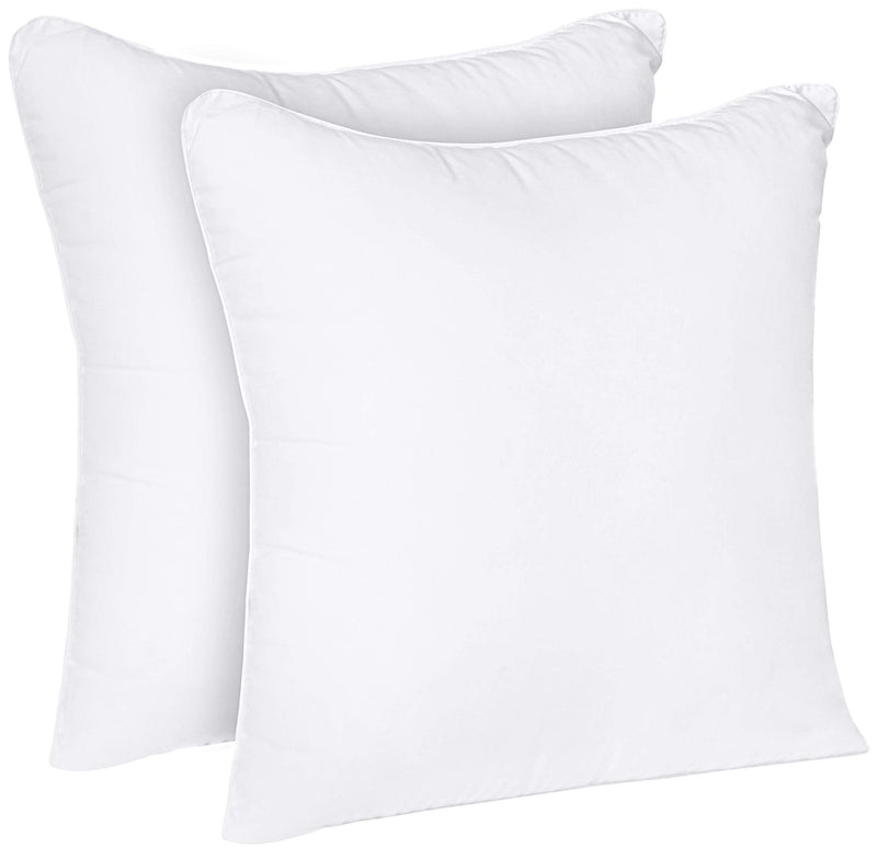 Utopia Bedding Throw Pillows Insert (Pack of 2, White) - 12 x 12 Inches Bed and Couch Pillows - Indoor Decorative Pillows - LeoForward Australia