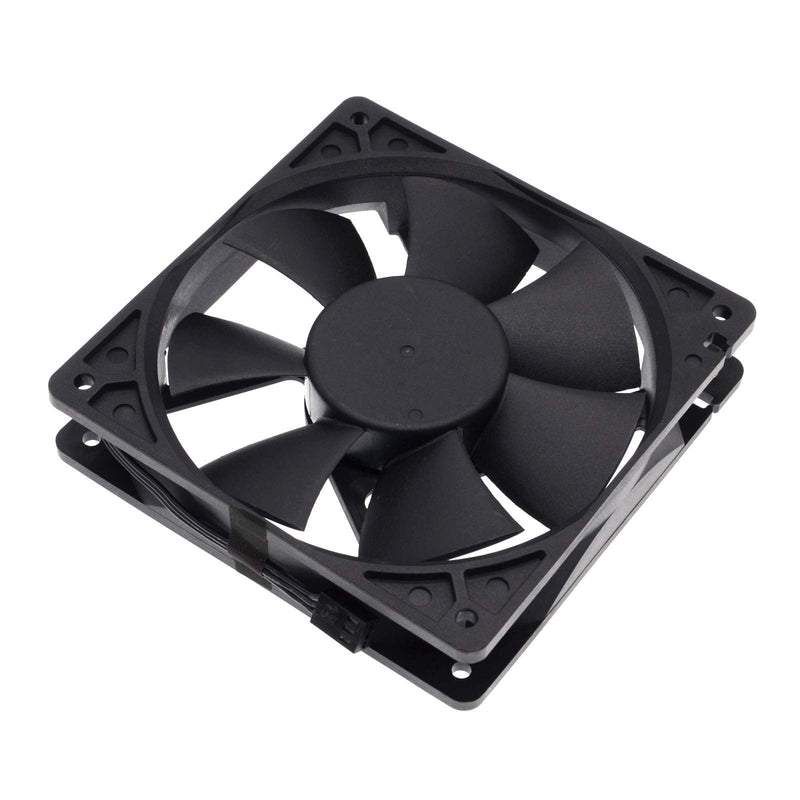  [AUSTRALIA] - SXDOOL 120MM 12V Waterproof PC Cooling Fan,120X120X25MM Dual Ball Bearing High Speed Air Flow