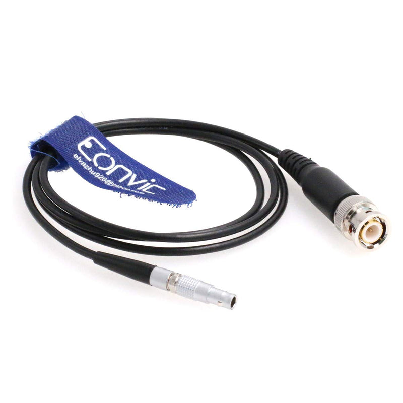  [AUSTRALIA] - Eonvic Red Epic Scarlet BNC to 4pin Nor1438 Audio Timecode Adapter Cable Black Cable