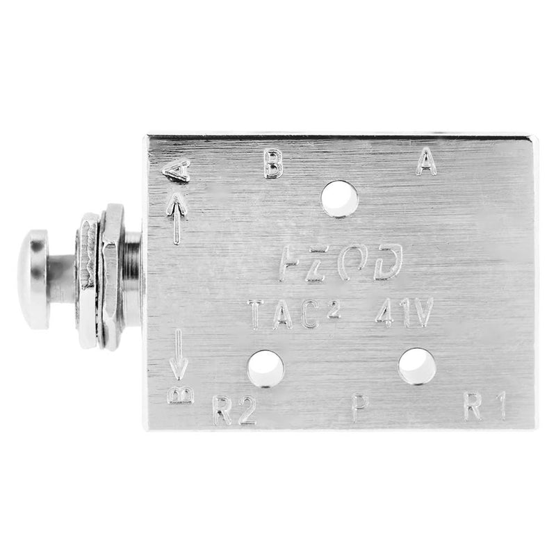 2 Position 3 Way Air Pneumatic Toggle Valve TAC2-41P ON/OFF Knob Control - LeoForward Australia