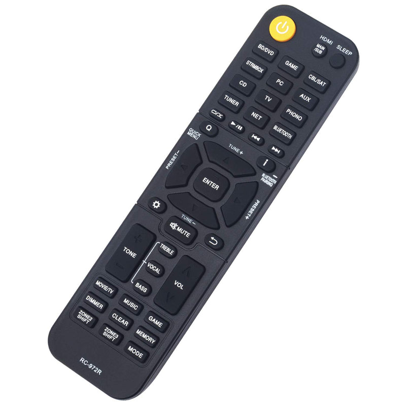 RC-972R Replacement Remote Control Applicable for Onkyo AV Receiver TXNR797 TXRZ840 TXNR696 TXNR595 Audio Vedio Receivers - LeoForward Australia