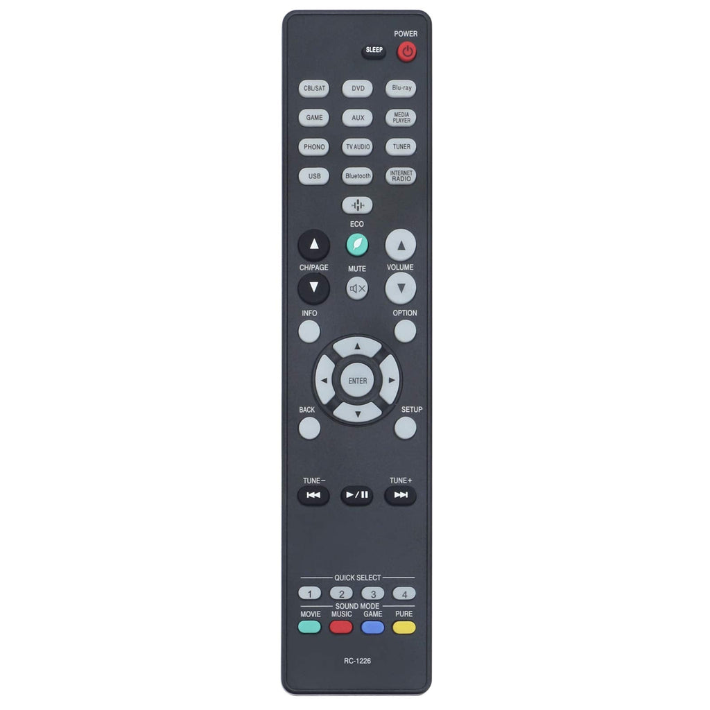  [AUSTRALIA] - RC-1226 Replacement Remote Fit for Denon Integrated Network AV Receiver AVR-S650H AVR-S640H