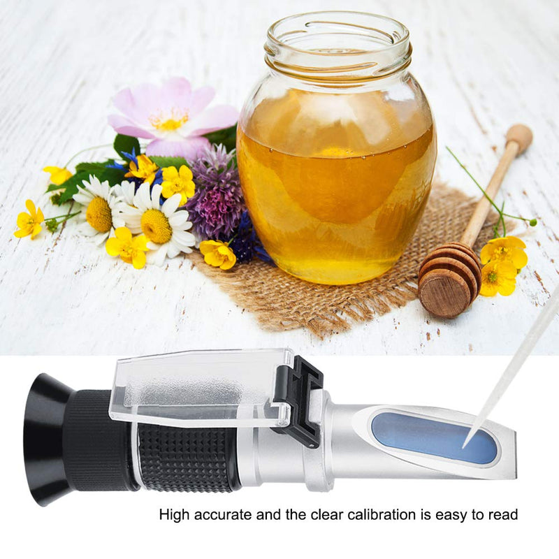 Brix Refractometer, 0-90% Portable Professional Handheld Beer Milk Fruit Juice Sugar Tester Meter Sugar Content Measurement for Honey,Bee Keeping Supplies - LeoForward Australia