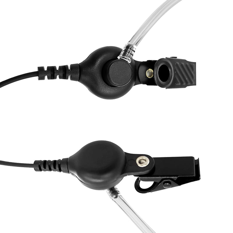  [AUSTRALIA] - RATAOK 2.5mm Jack Earpiece Acoustic Tube Headset Compatible with BellSouth T-388 Walkie Talkie Radio (2 PCS) 2 PCS