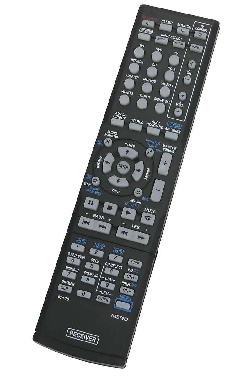 AIDITIYMI AXD7622 Remote Control Replace for Pioneer AV Audio/Video Receiver Sub AXD7624 VSX-23TXH VSX-921-K VSX-523-K VSX-921-K VSX-520 VSX-520-K VSX-521 VSX-521-K VSX-522 VSX-522-K VSX-523 VSX-523-K - LeoForward Australia