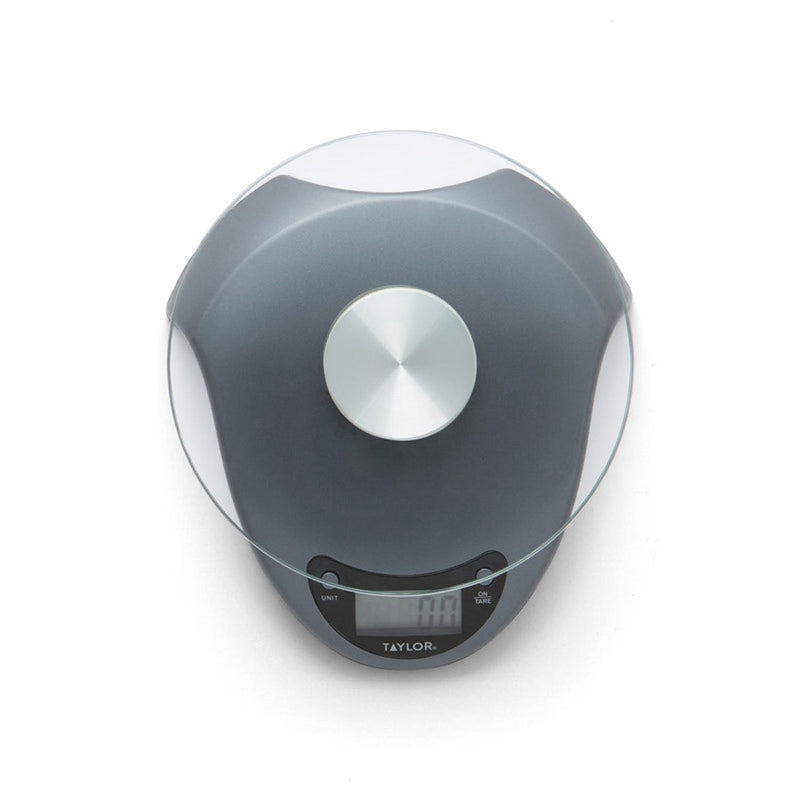 Taylor Precision Products Digital Kitchen Scale, 6.6 Pound Capacity, Silver 3831S - LeoForward Australia
