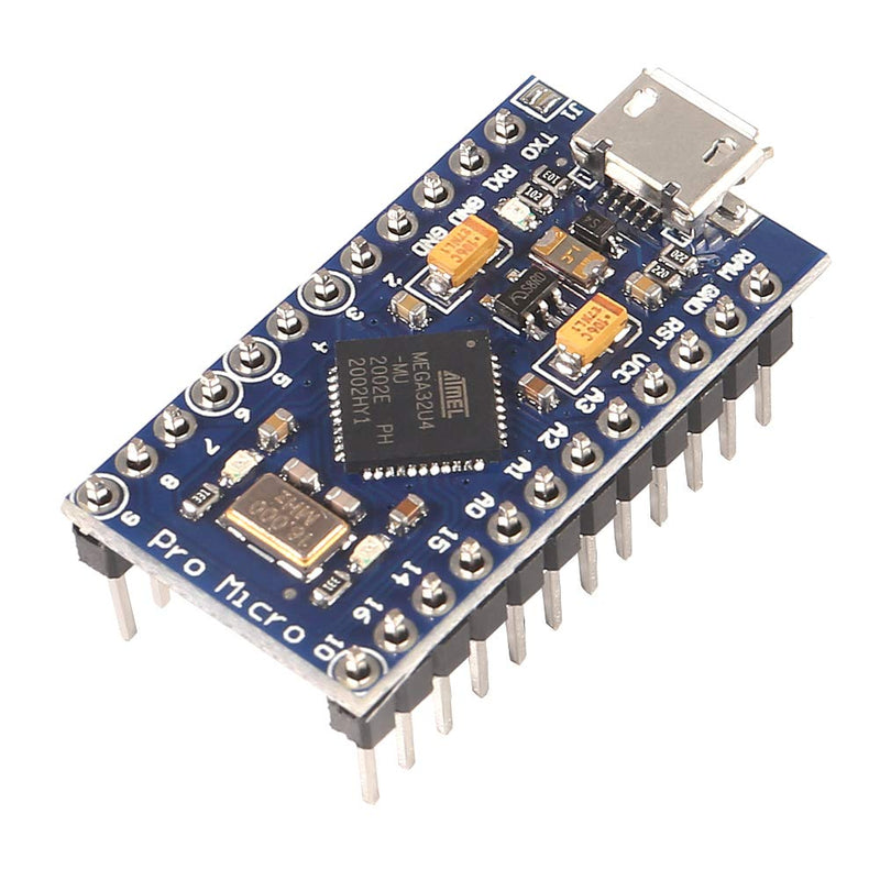 [AUSTRALIA] - ACEIRMC Pro Micro for Atmega32U4 5V 16MHz Bootloadered IDE Micro USB Pro Micro Development Board Microcontroller Compatible for Pro Micro Serial Connection with arduino Pin Header (3pcs)