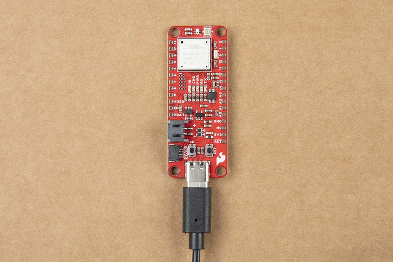  [AUSTRALIA] - SparkFun Compatible with LoRa Thing Plus - expLoRaBLE-NM180100 System in Package(SiP)-Ambiq Apollo3 microcontroller-Includes Semtech SX1262 LoRa transceiver-Supporting 868MHz & 915MHz Bands & BLE