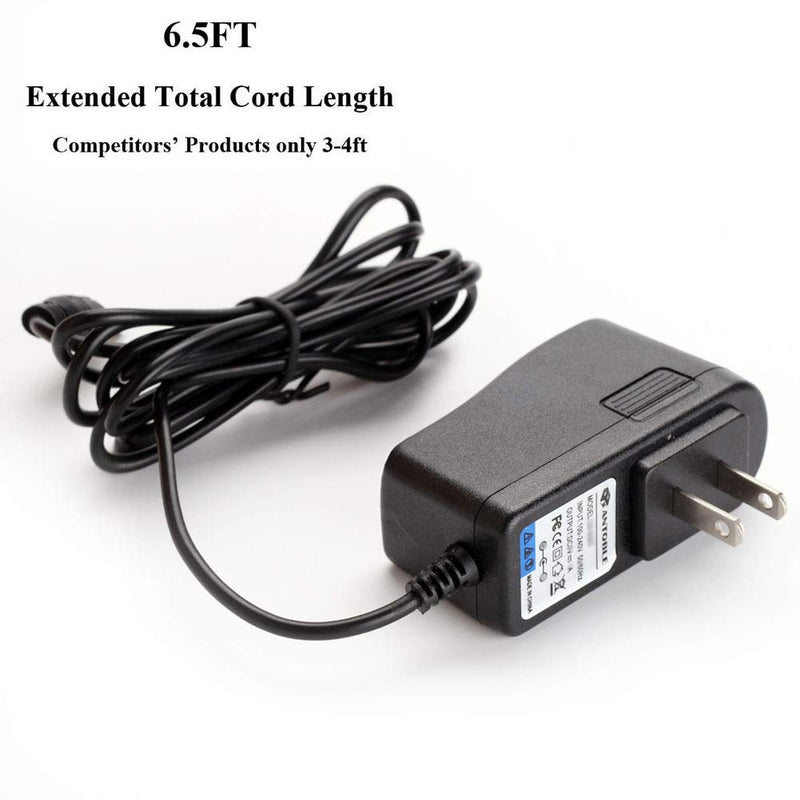 ANTOBLE AC/DC Adapter for GPX PC301B PC101B Portable Compact Disc CD Player Power Supply Charger - 6.5ft Cord - LeoForward Australia