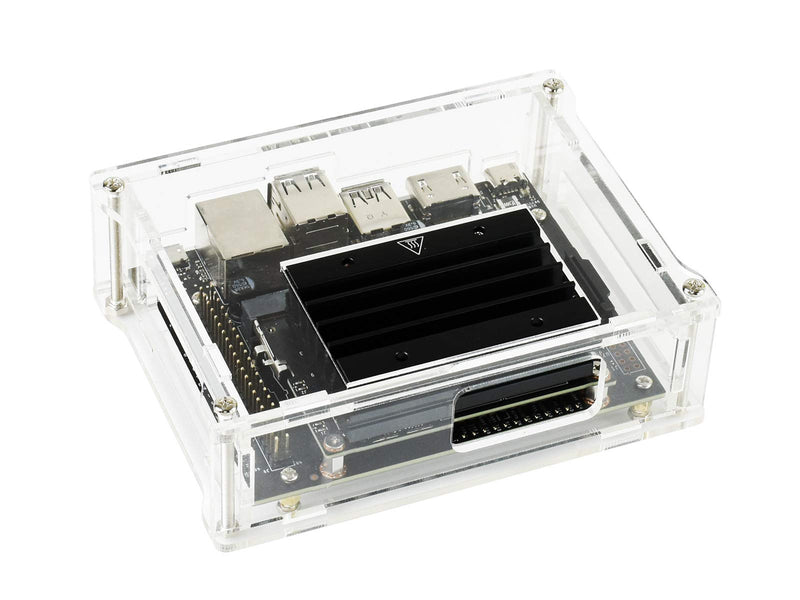  [AUSTRALIA] - Acrylic Clear Case Enclosure Specialized for Jetson Nano 2GB Developer Kit（Case only