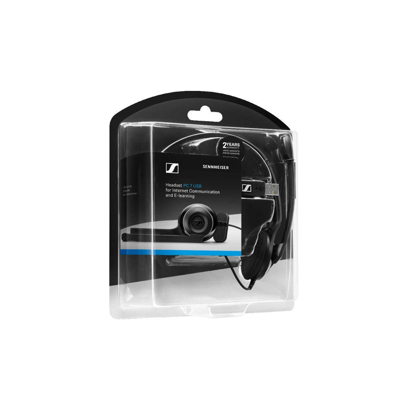  [AUSTRALIA] - Sennheiser Consumer Audio PC 7 USB - Mono USB Headset for PC and MAC, Black (504196)