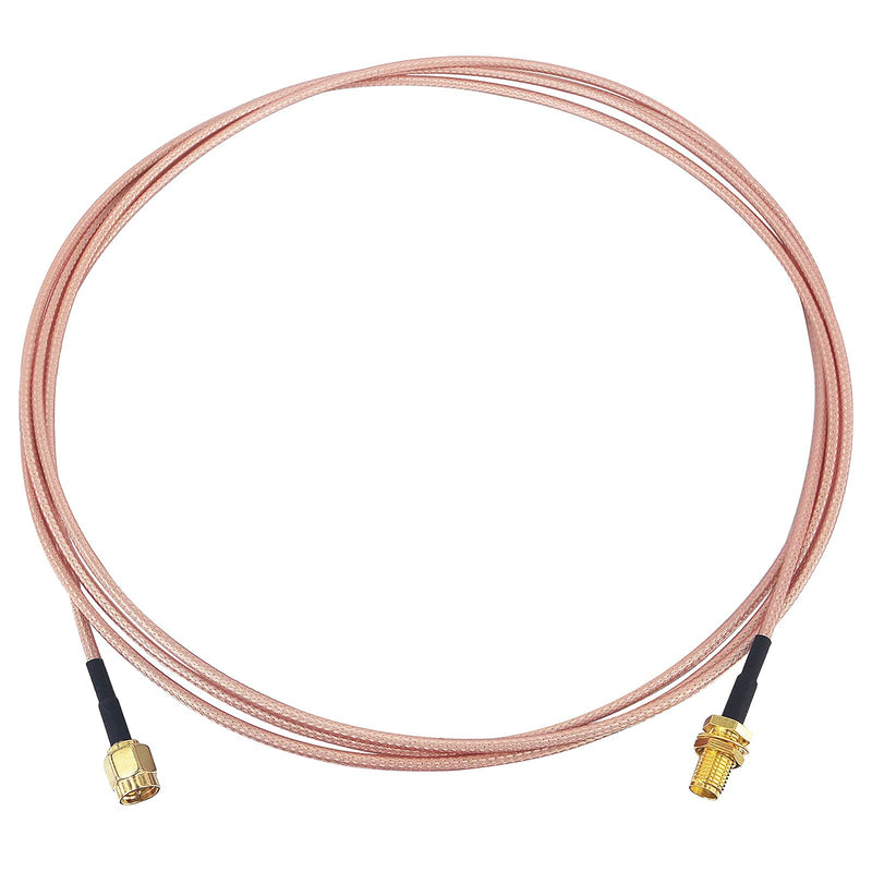 YOTENKO SMA Male to SMA Female RF Connector RG 316 WiFi Antenna Extension Cable 2M - LeoForward Australia