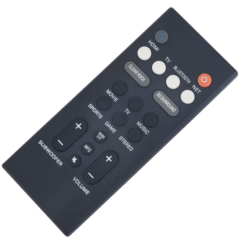 YAS-209 YAS-109 Remote Control Replacement - WINFLIKE YAS209 YAS109 Replace Remote Control for Yamaha Sound Bar ATS1090 ATS2090 YAS109BL YAS209BL YAS 109 YAS 209 ATS-1090 ATS-2090 YAS-109BL YAS-209BL - LeoForward Australia