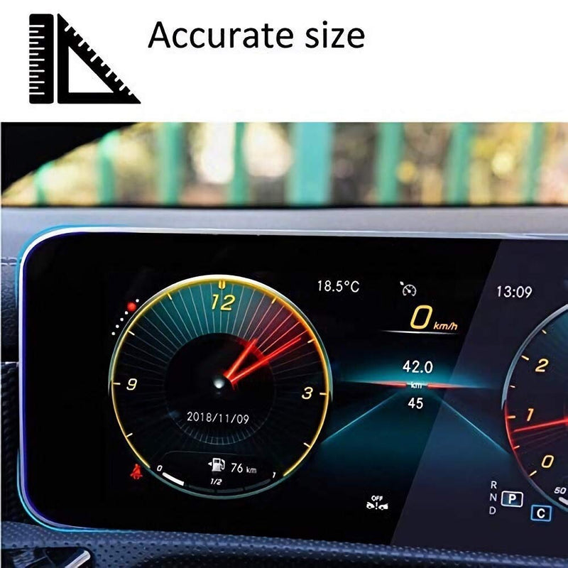 Screen Protector Compatible with 2019 2020 Mercedes Benz GLE 12.3 inch Touch Screen,Flyingchan Anti Glare Scratch,Shock-resistant, Navigation Protection Accessories Premium Tempered Glass (V167) - LeoForward Australia